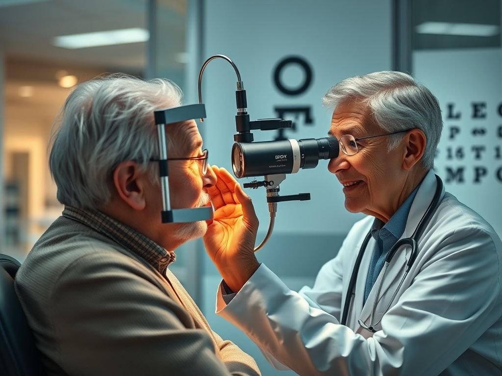 O que é Cuidado ocular para idosos